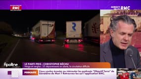 Béchu : "Les routiers qui prennent la route dans les zones interdites ne sont pas responsables"
