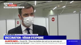 Pour Olivier Véran, "nous sommes sur la bonne voie pour arriver" à 20 millions de primo-vaccinés à la mi-mai