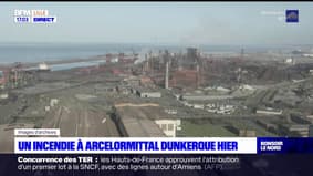 Dunkerque: un incendie s'est déclaré à l'usine ArcelorMittal ce jeudi