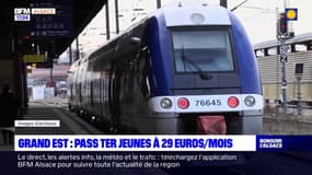 Grand Est: un pass jeunes TER mensuel à 29 euros mis en place dès cet été