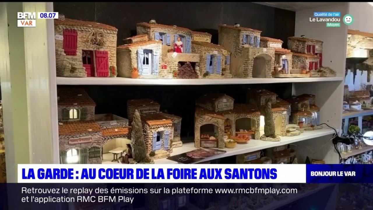 La Garde au cœur de la foire aux santons