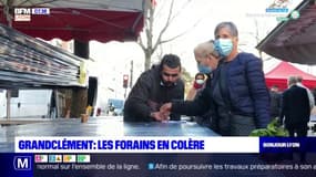 Villeurbanne: le marché de GrandClément menacé par le tramway
