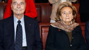 Jacques et Bernadette Chirac