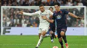 Kylian Mbappé face au Celta Vigo, le 4 mai 2025.