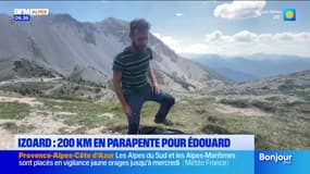 Izoard : 200km en parapente pour Édouard 