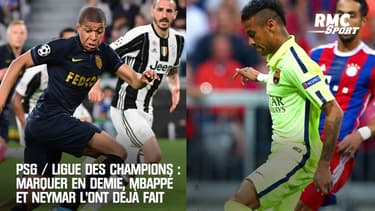 PSG / Ligue des champions : Marquer en demie, Mbappé et Neymar l'ont déjà fait