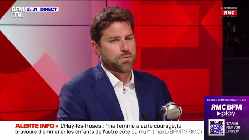 Vincent Jeanbrun, maire LR de L'Haÿ-les-Roses: 