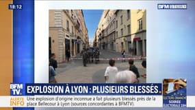 Explosion à Lyon: Plusieurs blessés
