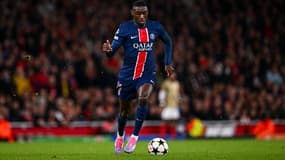 Randal Kolo Muani avec le PSG en octobre 2024