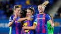 Alexia Putellas et ses coéquipières face à Koge en Ligue des champions.