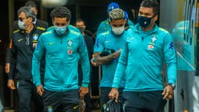 L'équipe du Brésil lors de la Copa America 2021