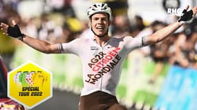 Tour de France (E9) : "C’est pour ça que je suis venu", l’émotion de Jungels après sa belle victoire