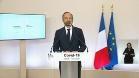 Edouard Philippe ce jeudi en fin d'après-midi. 