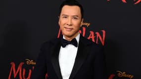 L'acteur hongkongais Donnie Yen en mars 2020, à l'avant-première de Mulan.