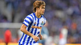 Rodrigo Mora avec le FC Porto, le 8 avril 2025