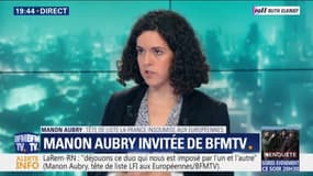 "Ça nivelle par le bas." Manon Aubry (LFI) explique pourquoi elle propose d'abroger le statut de travailleur détaché