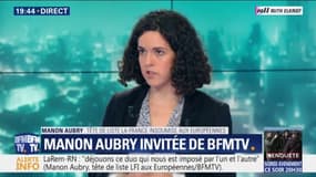 "Ça nivelle par le bas." Manon Aubry (LFI) explique pourquoi elle propose d'abroger le statut de travailleur détaché