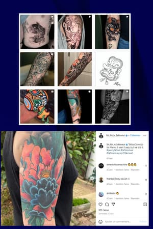 "Sans ça, on mourrait": Instagram, le nouvel eldorado du tatouage?