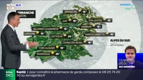 La météo pour les Alpes du Sud ce dimanche 25 juillet