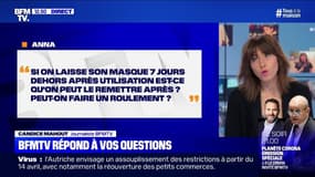 Si on laisse son masque 7 jours dehors après utilisation, peut-on le remettre après? BFMTV vous répond 