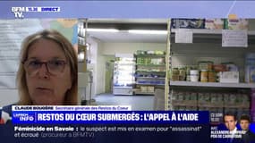 Claude Bougère (Restos du cœur): "En accueillant 200.000 personnes de plus que l'année écoulée, nos centres ne sont plus en capacité de répondre à un afflux aussi important"