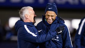 Didier Deschamps et Kylian Mbappé