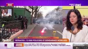 Retraites: 13 000 policiers et gendarmes mobilisés