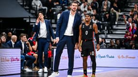 Tiago Splitter et TJ Shorts avec le Paris Basketball en Euroligue - le 13/11/2024