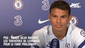 PSG : Thiago Silva raconte les tentatives de Leonardo pour le faire prolonger
