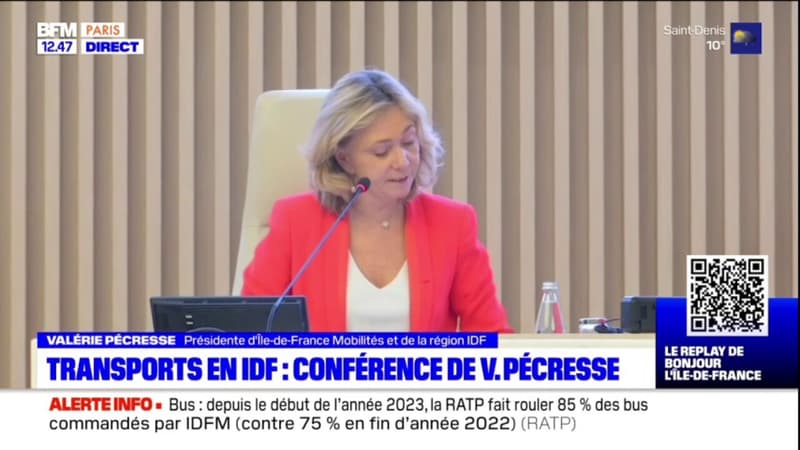 Transports franciliens: Valérie Pécresse revient sur les difficultés rencontrées par les voyageurs