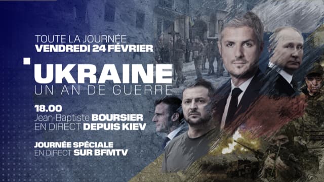 "Ukraine, un an de guerre" "Ukraine, un an de guerre"
