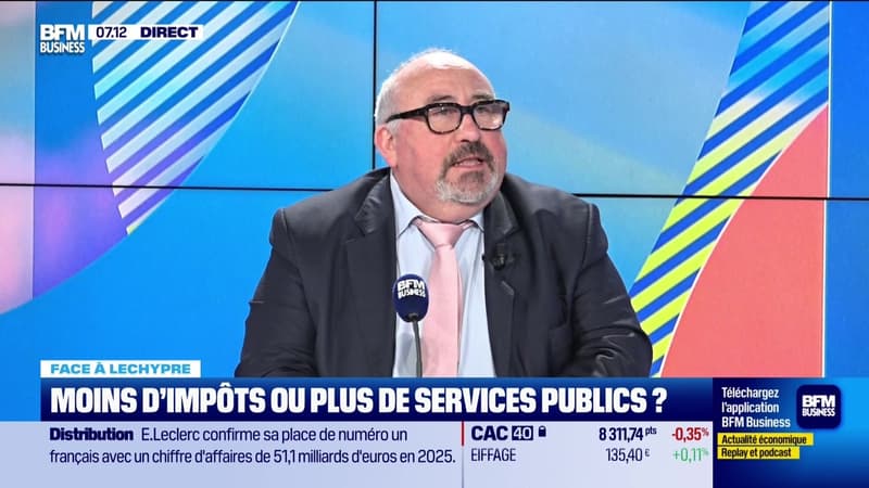 Emmanuel Lechypre face à Raphaël Legendre : Moins d'impôts ou plus de services publics ? - 16/02