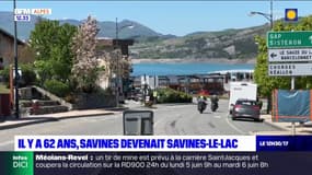 Hautes-Alpes: il y a 62 ans, Savines devenait Savines-le-Lac