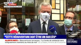 Réouverture des terrasses: Le Maire indique que "le fonds de solidarité sera intégralement maintenu au mois de mai"