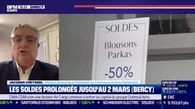 Jacques Creyssel (FCD) : Les soldes prolongés jusqu'au 2 mars - 12/02