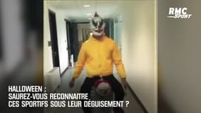 Halloween : Saurez-vous reconnaitre ces sportifs sous leur déguisement ?