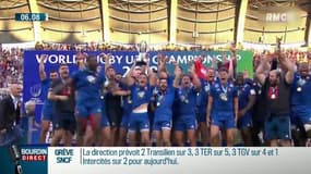 Mondial U20 de rugby: la France championne du monde! 