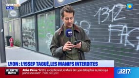 Lyon: l'ISSEP tagué avant la venue d'une conférencière aux thèses anti-trans