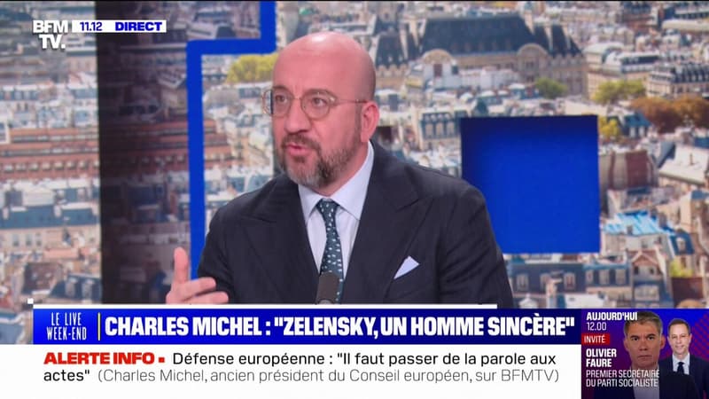 Guerre en Ukraine: Charles Michel estime que des 