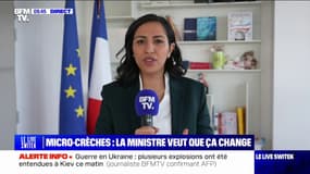 Micro-crèches: la ministre Sarah El Haïry annonce le lancement "d'un grand programme de contrôles"