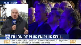 Présidentielle: Dominique Bussereau affirme que "seul François Fillon peut prendre la décision qui s'impose, la désignation d'un autre candidat"