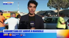 Retour sur l'arrivée d'Aubameyang à l'aéroport ce mercredi 