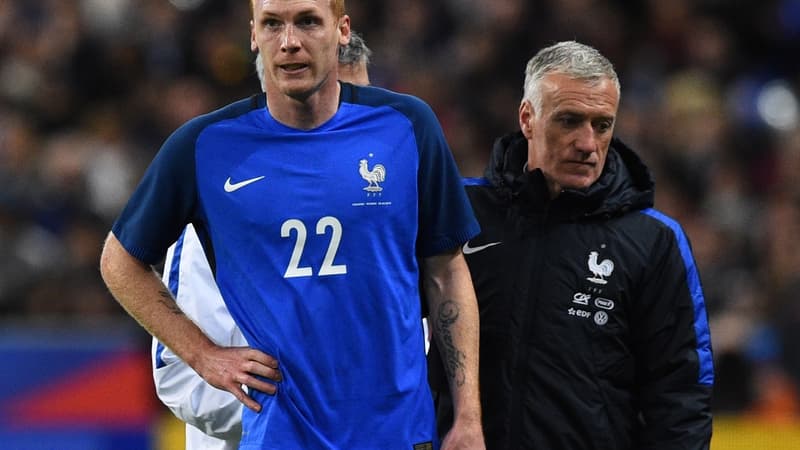 Jérémy Mathieu et Didier Deschamps