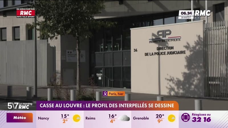 Cambriolage du Louvre: le profil des interpellés se dessine