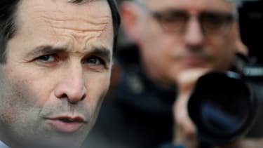 Benoît Hamon le 3 février 2017 à Folschviller