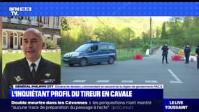 Général Philippe Ott sur le tireur en cavale dans les Cévennes: "Nous manquons d'indices de présence et de passage de cet individu"