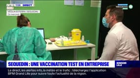 Sequedin: une vaccination test en entreprise