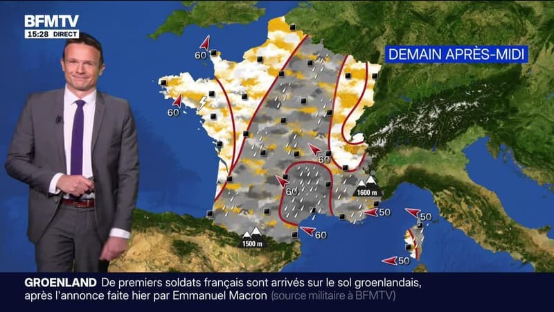 La météo pour ce vendredi 16 janvier 2026