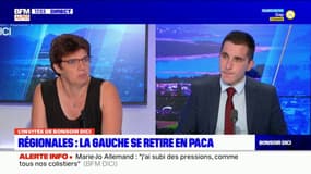 Régionales en Paca: Marie-Josée Allemand, tête de liste Rassemblement écologiste et social des Hautes-Alpes, ne donnera "pas de consigne de vote" pour le second tour 