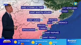Météo Côte d'Azur: un lundi ensoleillé, 23°C à Menton